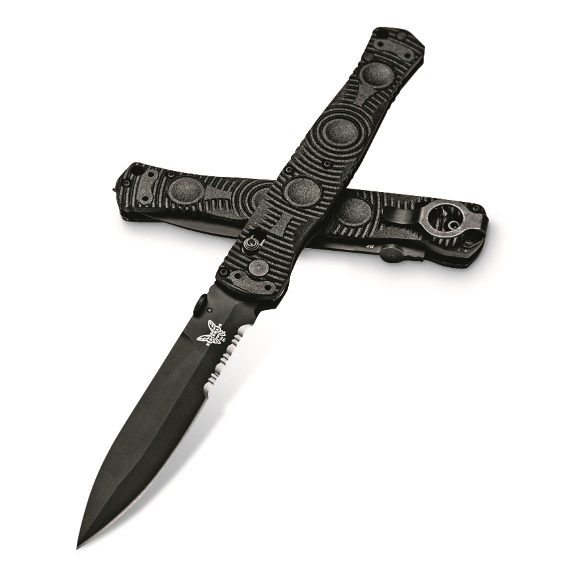 Benchmade 391SBK SOCP Tactical Folding Knife best self defense knives 2024